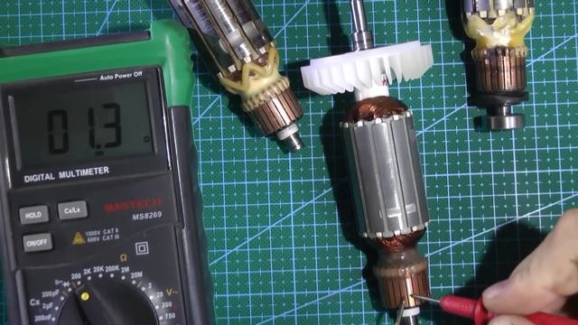 ДЕД ЯКОРЬ ЭЛЕКТРОДВИГАТЕЛЯ ПРОВЕРЯЛ РЕЗИНКОЙ и МУЛЬТИМЕТРОМ Как проверить якорь электродвигателя смотреть онлайн