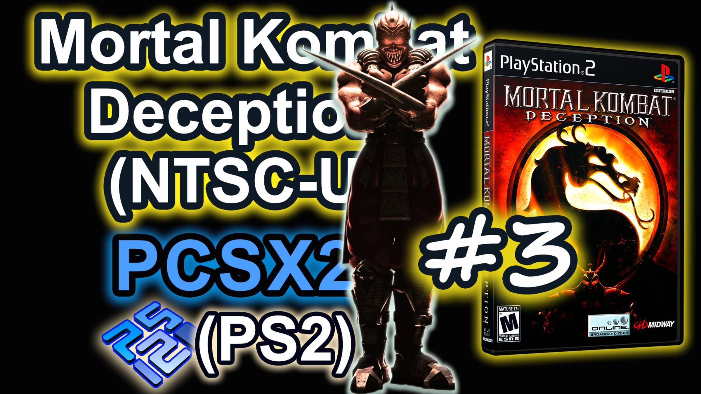 Mortal Kombat - Deception (PCSX2, SLUS-20881P, Comentado, Arcade, 2025) Baraka #3