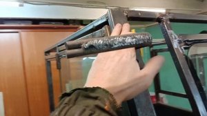 Самодельный гусеничный минитрактор.