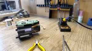 Замена аккумуляторов в пылесосе Bosch