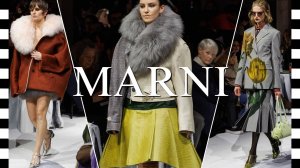 ✔️ MARNI (Марни) коллекция осень-зима 2025-2026, видео с фото