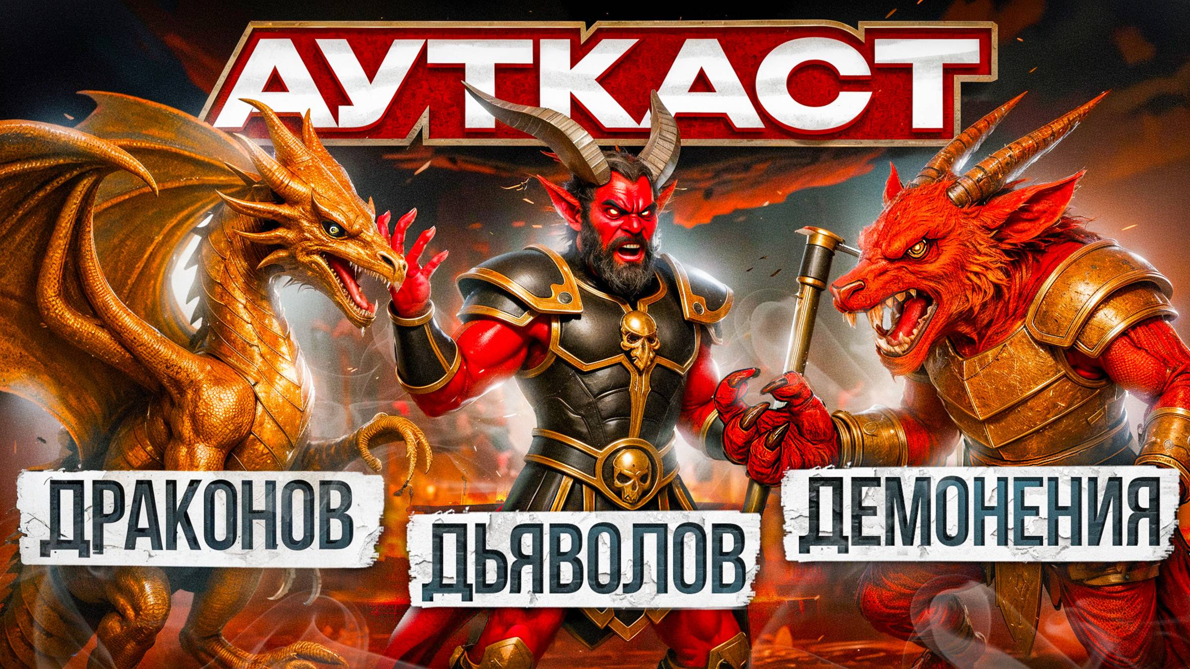 Драконов Дьяволов Демонения Ауткаст смотреть онлайн