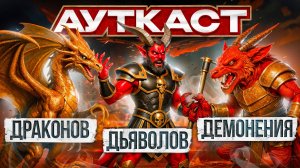 Драконов Дьяволов Демонения Ауткаст