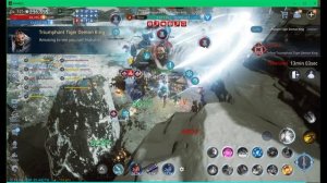 Мир 4 Hell raid против босса Triumphant tiger demon king