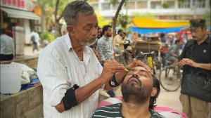 ASMR Ultimate STRESS KILLER Indian Head Massage By Waris Barber ｜ India Ka ASMR
