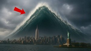 🌊 Мегацунами 😱 Может обрушиться в любой момент на Землю 🌍⚡