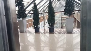 Панорамные лифты Стальной канат в БЦ Омега Плаза