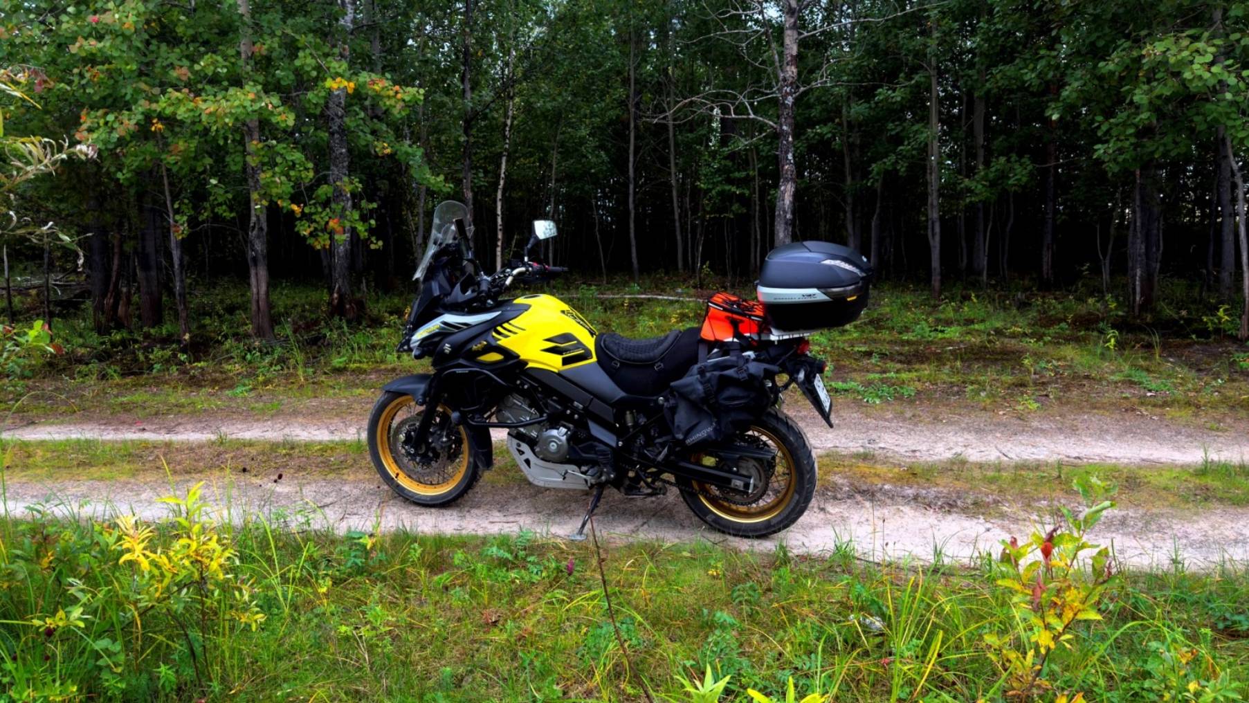 Одинокий мотоциклист | карьер, мост, грибы | сентября 2025