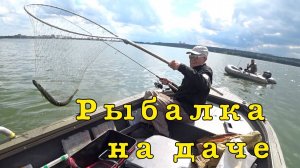 Три рыбалки на даче. Гайдинг с подписчиком и сравнение лодок.