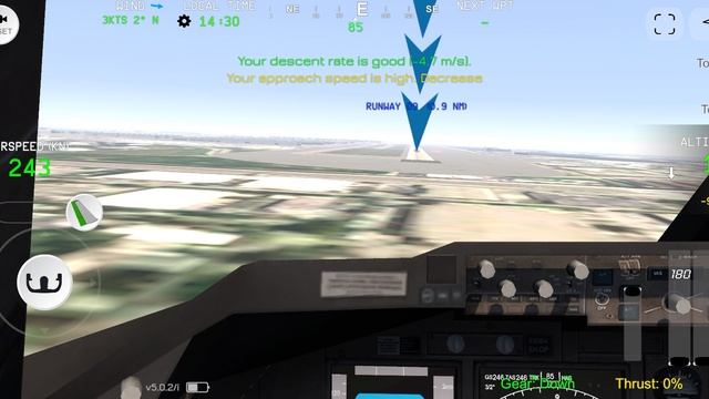 Посадка боинга 747-200 самолёт президента США