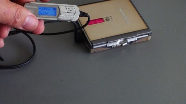 MD Player Panasonic SJ-MJ30 TEST