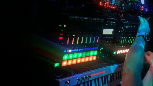 VANDERSON ॐ Goa Trance ॐ Hardware Live Performance MC-707 TR-8's