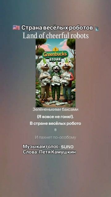 Страна весёлых роботов. Слова: Петя Камушкин #роботы #funny #сша #америка #музыка #хипхоп #рэп #rap смотреть онлайн
