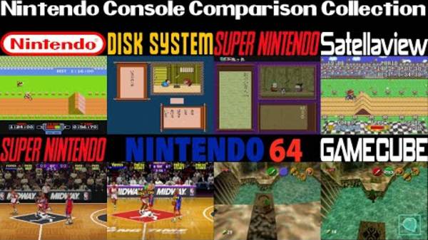 Коллекция Сравнений Приставок Nintendo: NES/FDS Vs SNES/Satellaview, SNES Vs N64, N64 Vs GameCube смотреть онлайн