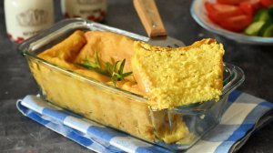 Как превратить кашу в праздничный завтрак? Запеканка из поленты за 30 минут