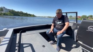 Триера 540 . Оснастили топ оборудованием для рыбалки .