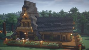 КАК ПОСТРОИТЬ КРАСИВЫЙ И СОВРЕМЕННЫЙ ДОМ В МАЙНКРАФТЕ! | ПРОЕКТ 4