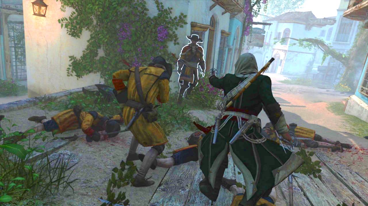 Assassin's Creed 4 Black Flag - Edward Kenway Combat Kills With Politician's Outfit In Havana