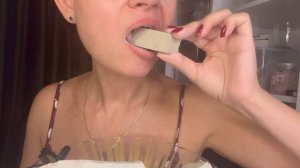ASMR crunch o chalk/ мел Юта мокрый, короткое видео