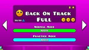 Прохождение уровня Back on track Full на три золотые монеты