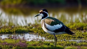 Звуки природы. Болото. Птицы. Пение птицы Чибис