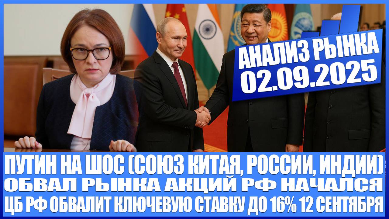 Анализ рынка 02.09 / Дефицит воды в мире / Милитаризация Европы / Обвал рынка акций Рф, цели ниже! смотреть онлайн