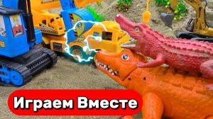 МУЛЬТИКИ ПРО МАШИНКИ И МОНСТРОВ ДЛЯ ДЕТЕЙ 🐊 ИГРУШКИ МУЛЬТИКИ ДЛЯ ДЕТЕЙ