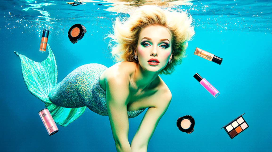 Она нашла хвост русалки 🧜Полезные советы и идеи по макияжу 💄✨ смотреть онлайн