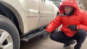 Пороги РИФ в деле: подъём автомобиля хайджеком