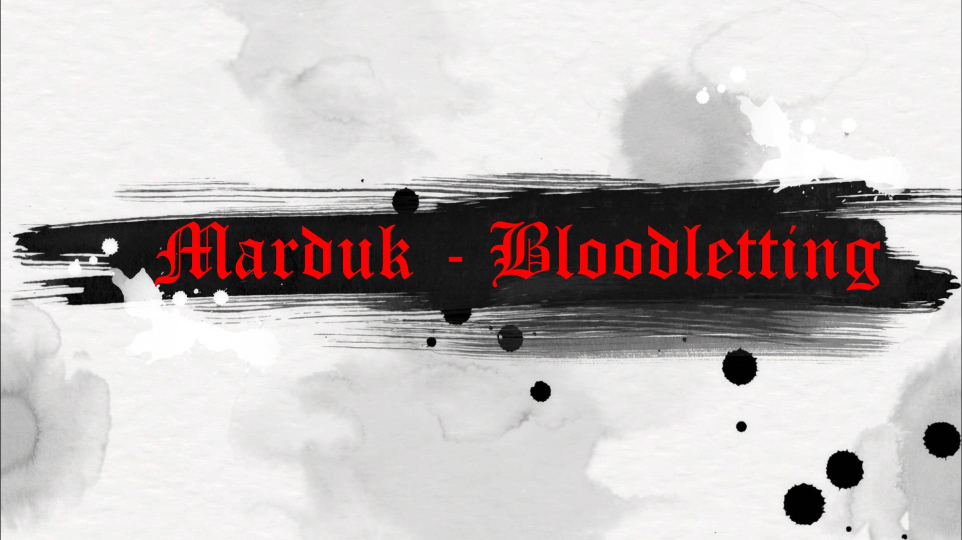 Marduk - Bloodletting (Guitar Cover)