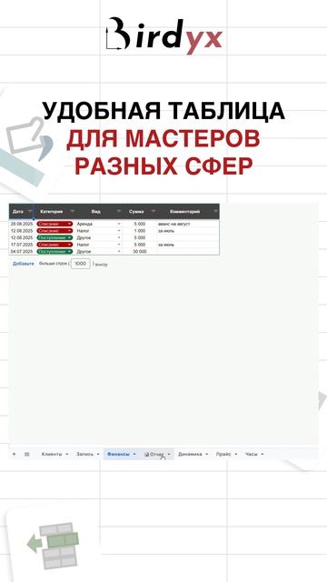 Удобный учёт клиентов по времени для мастеров разных направлений #учетклиентов #shorts #учетзаписей смотреть онлайн