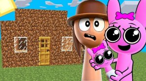 ДЕВУШКА СПРУНК ПРОТИВ БАБКИ ГРЕННИ В МАЙНКРАФТ