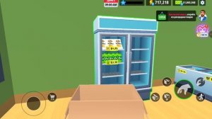 Расставляю продукты полкам в игре My Supermarket SIMULATOR 3D. Часть 2.