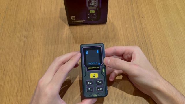 Лазерная рулетка Ermenrich Reel PLUS GD60 | Ermenrich – видео распаковки смотреть онлайн