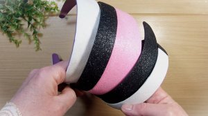 6 простых и красивых идей украшения ободков для волос фоамираном. Быстрые идеи своими руками просто