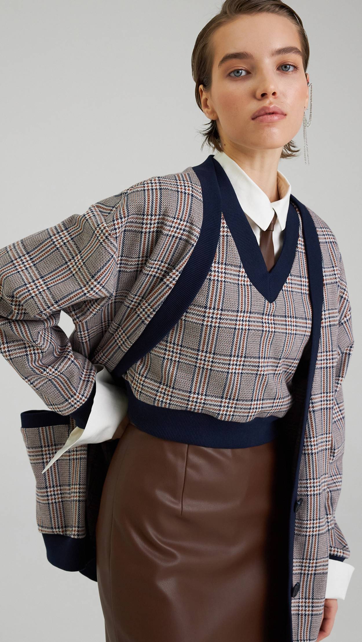 Кардиган, выкройка №1005 смотреть онлайн