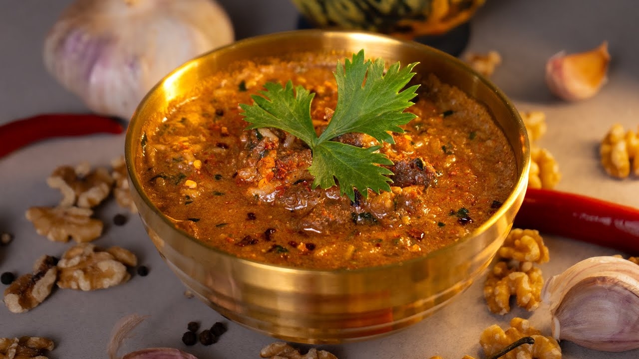 Это харчо вас покорит! Харчо с орехами. смотреть онлайн