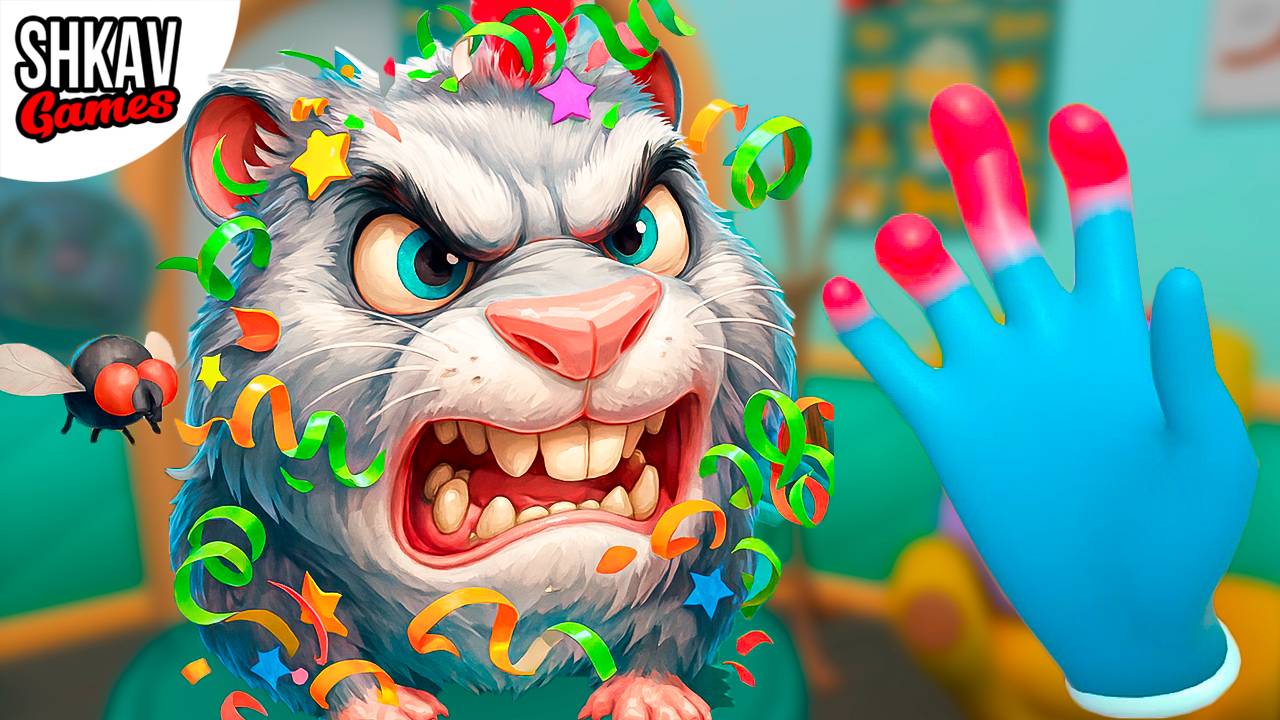 БЕШЕНЫЙ ХОМЯК ОТГРЫЗ МНЕ РУКУ! в Pets & Stuff VR / Часть 11 / смотреть онлайн