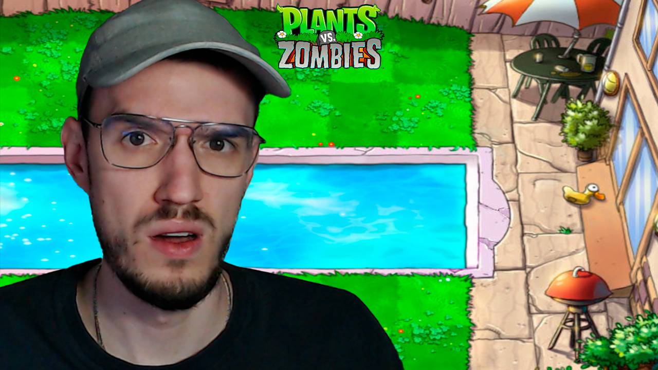 ЗОМБИ в БАССЕЙНЕ | Plants vs Zombies (Растения против Зомби) | 3