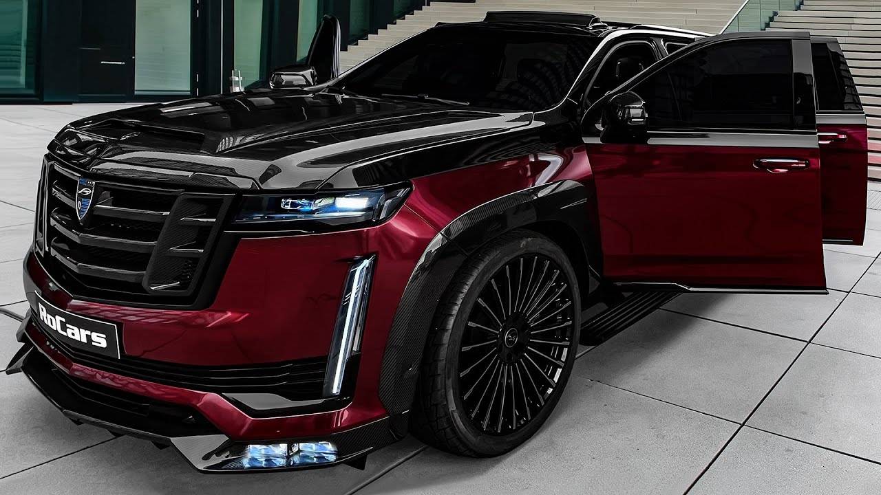 Cadillac Escalade Long — интерьер, экстерьер смотреть онлайн