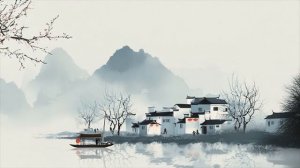 Япония - Спокойная музыка Китая с флейтой Гучжэн, фоновая музыка для концентрации и расслабления