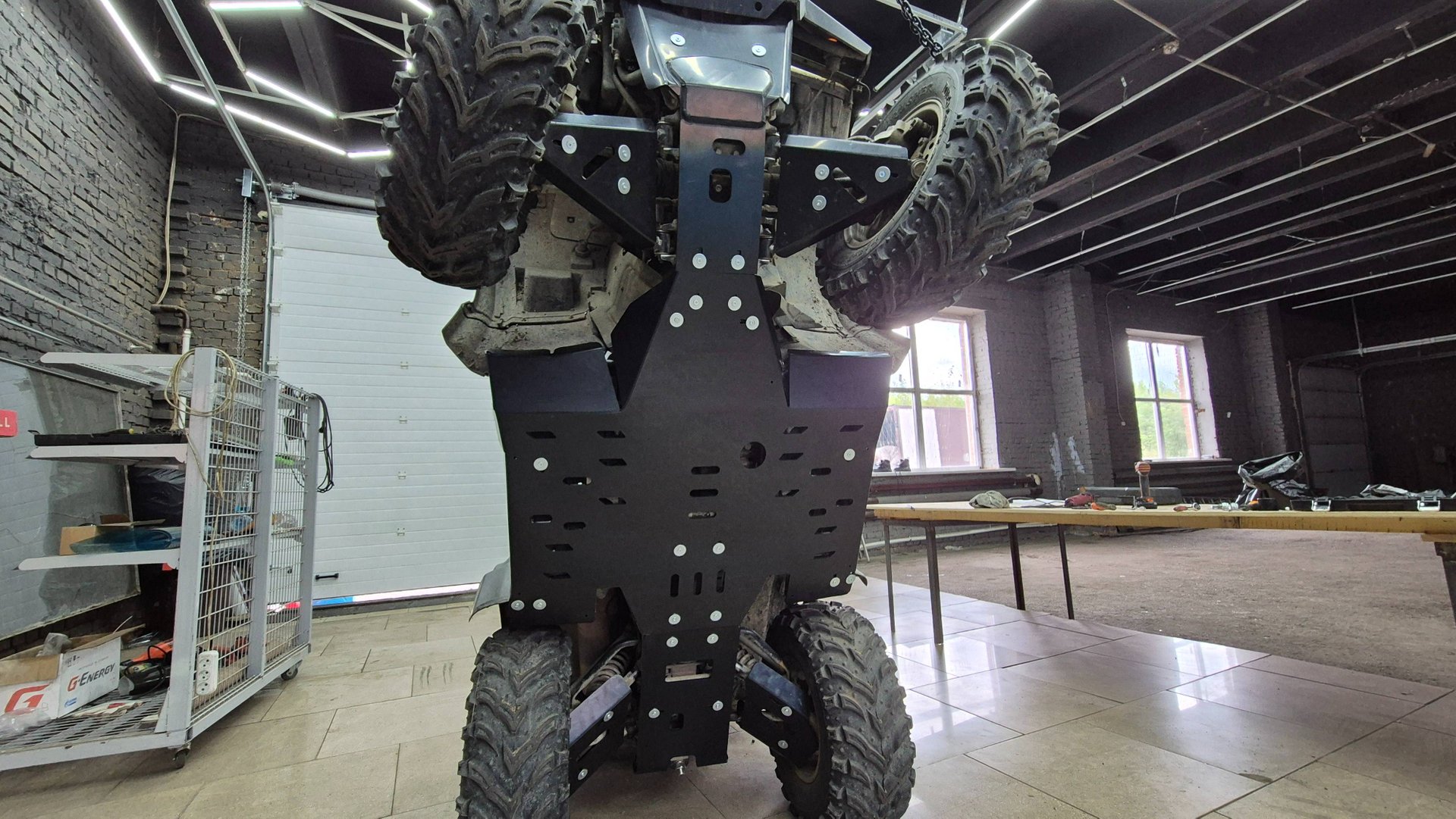 CF Moto 500/500 2 A (2008-2014) ИНСТРУКЦИЯ ПО УСТАНОВКЕ ЗАЩИТЫ Е.Е. НА КВАДРОЦИКЛ )