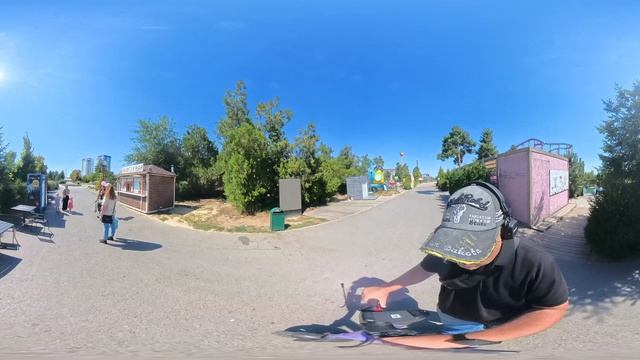 (Ускоренное видео) ЦПКО 28.08.2029  #360Video #ПанорамноеВидео #VR