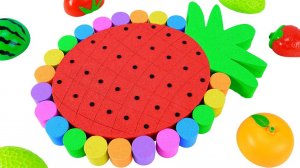 ИГРАЕМ С КИНЕТИЧЕСКИМ ПЕСКОМ ЛЕПИМ  АНАНАС ВИДЕО МУЛЬТИКИ ДЛЯ ДЕТЕЙ КАНАЛ ИГРАЛКИ-ЗАЛИПАЛКИ