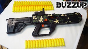 Уже купил подарок на НГ! BuzzUP Автоматический бластер с присосками GEEK