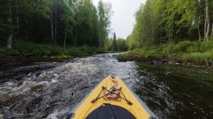 Водный поход в Карелии ( вырезка )