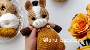 Амигуруми: схема Лошадка | Игрушки вязаные крючком