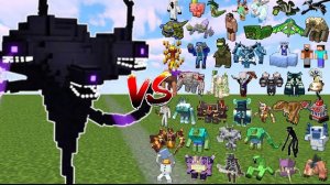 ИССУШАЮЩИЙ ШТОРМ против ВСЕХ МОБОВ-БОССОВ | Битва мобов в Майнкрафте с модами