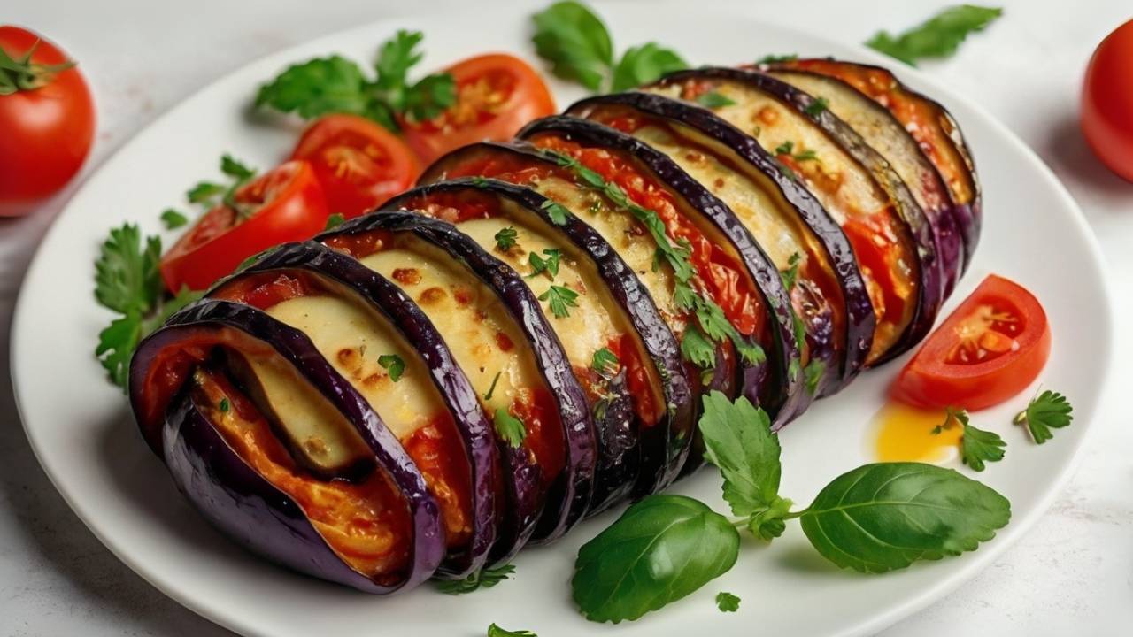 ИЗ 2 БАКЛАЖАНОВ я приготовила ужин, КАК В РЕСТОРАНЕ.