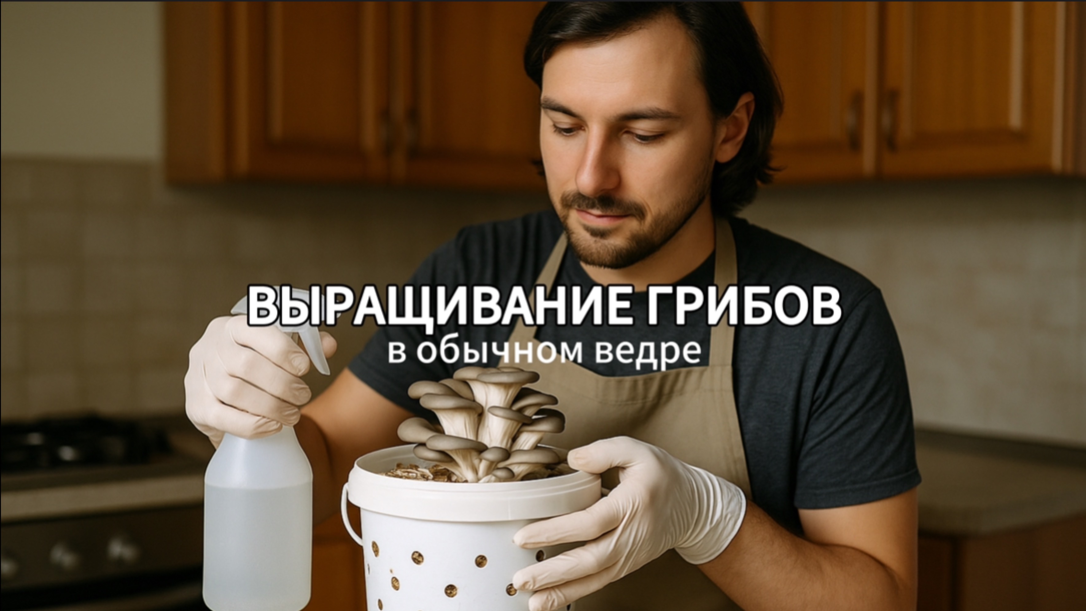 Выращиваем грибы в обычном ведре 🍄 смотреть онлайн